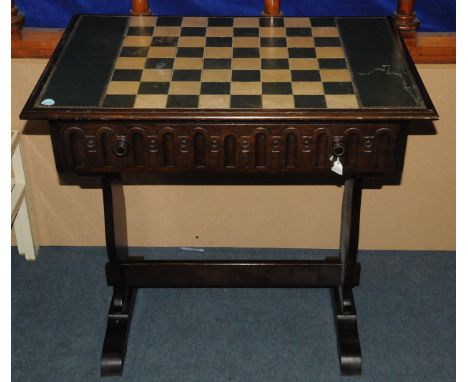 A Large table top limitied edition 'Tower of London Chess set' for the 900th anniversary of its founding, with peweter pieces