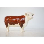Beswick Hereford cow