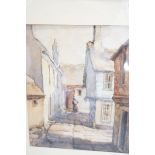 An early watercolour indistinct signature