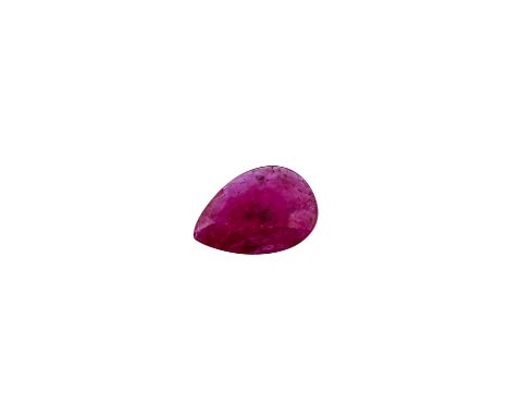 1 loser Rubin von 1,7 ct sehr guter Zustand, inkl. GCI Zertifikat. (LN06/21, 28)| Loose ruby of 1.7 ct, mint condition, incl.