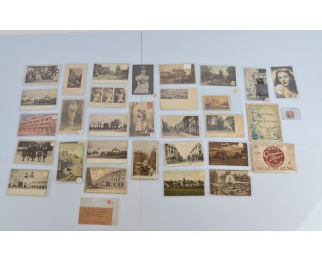A collection of postcards, mostly late 19th / early 20th century examples relating to Wolverhampton and Birmingham together w
