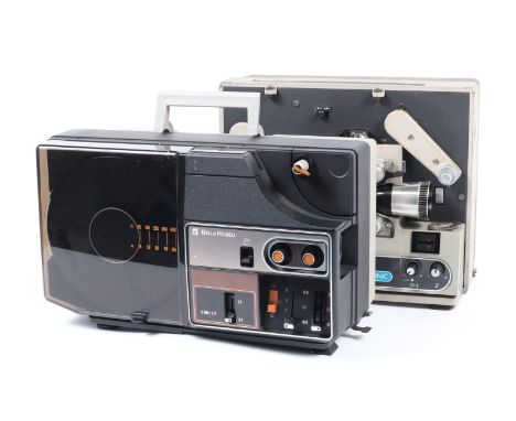 Four Bell &amp; Howell 8mm Projectors,,  a Filmosonic, a 356 Autoload Super 8, in makers box, a 1462Z and a Dual Autoload, al