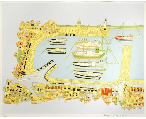 § Bryan Pearce (1929-2007) St Ives All Aroundsigned and dated 'Bryan Pearce / 97' (lower right); numbered 36/75 screenprint, 