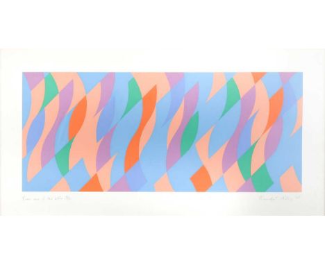 § Bridget Riley CH, CBE (1931-) From one to the othersigned and dated 'Bridget Riley 05' (lower right); numbered 8/75screenpr