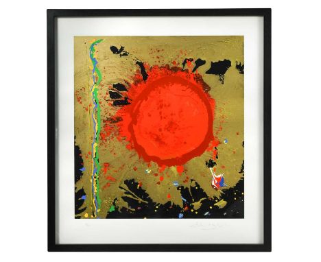 § John Hoyland RA (1934-2011) Warrior Universe, 2010 signed 'John Hoyalnd' (lower right); numbered 86/100screenprint, publish