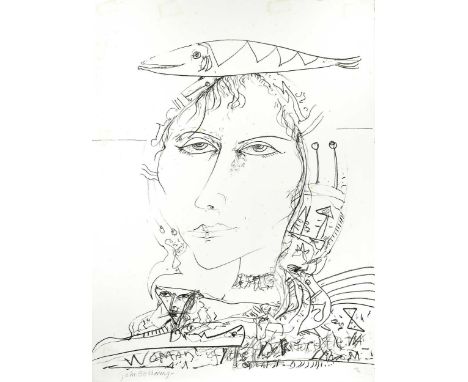 § John Bellany, CBE, RA, HRSA (1942-2013) Call of the Sea XIIsigned 'John Bellany' (lower left); numbered 47/60lithograph, un