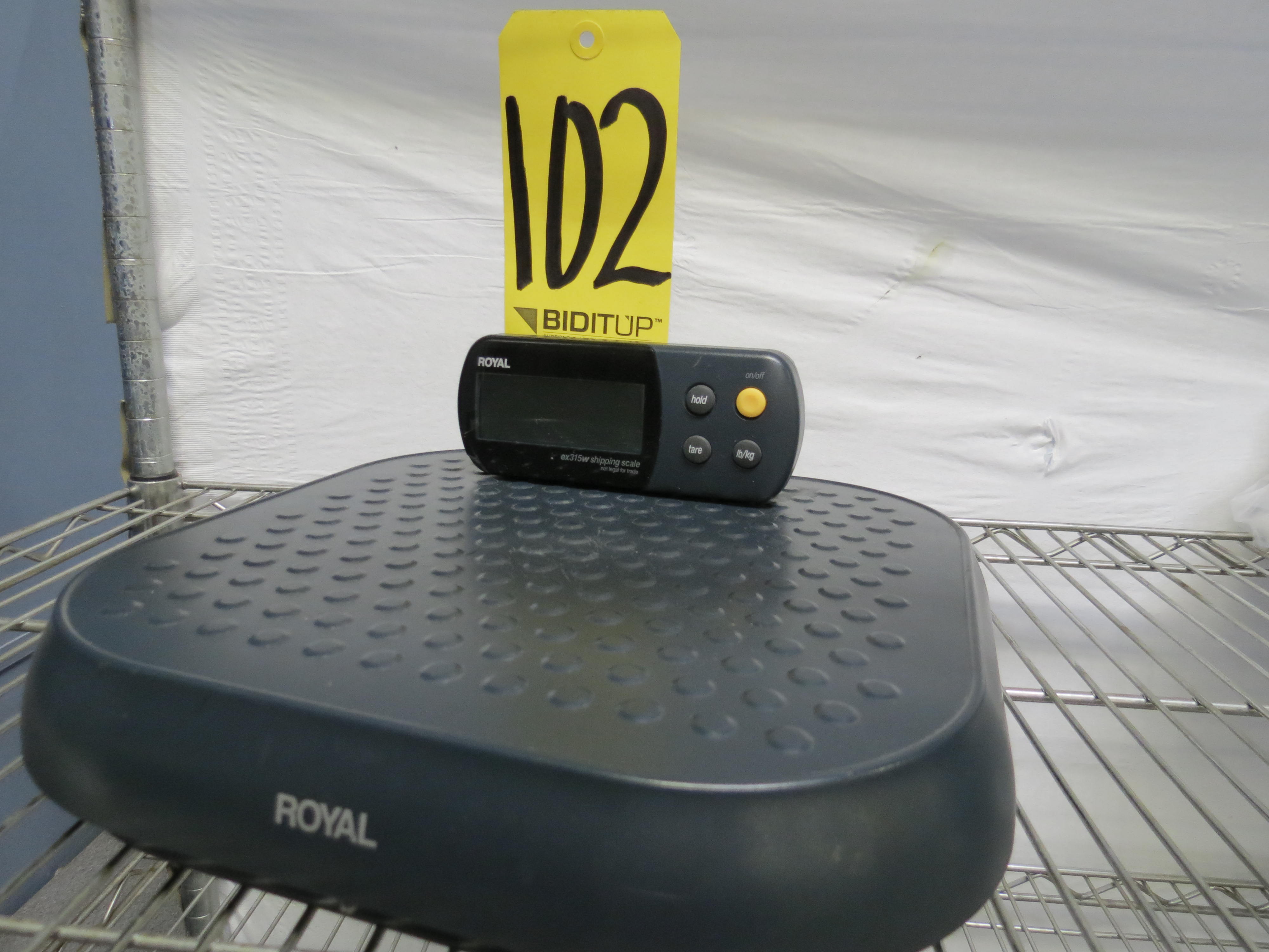 ROYAL ex315W shipping scale.