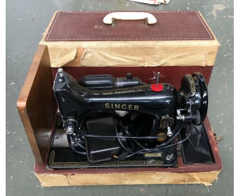 A vintage Singer 99k sewing machine, serial no. EN054319 