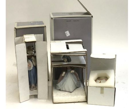 Two boxed Lladro figurines: Courtney and Jolie 