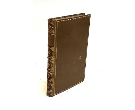 BECKFORD, Peter: 'Thoughts on Hunting in a Series of Letters to a Friend'. London, Sherwood, Neeley and Jones, 1820. Armorial
