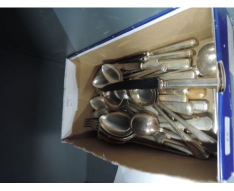 A selection of cutlery and table flatware by K Bright