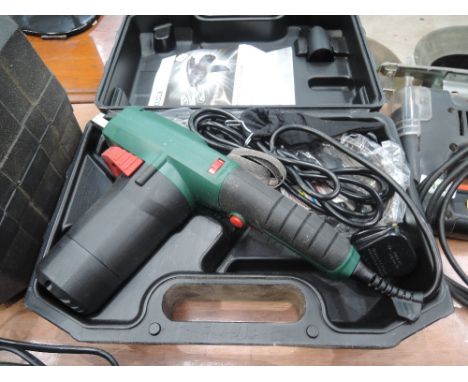 An electric parkside file belt sander