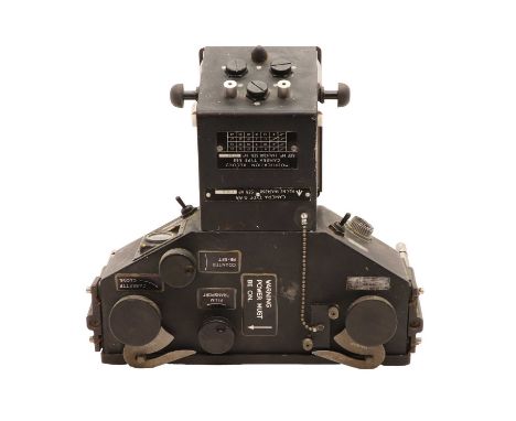 An R88 Vulcan radar operator's camera,from a Vulcan Bomber, with a Dallmeyer Super-Six Anastigmat F-2 F/1-9 498606 lens,33.5c