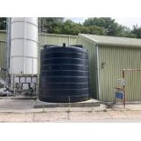 Enduratank polypropylene rainwater collection tank with process purification plant