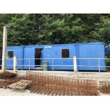 Portacabin jack legged staff toilet unit