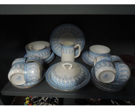 A part tea and dinner service by Royal Worcester reg no. 68548