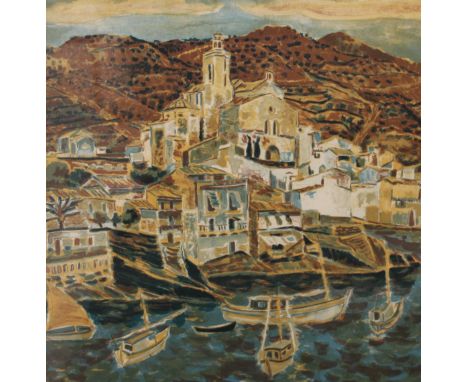 MAURICE BOITEL (1919-2007) French (AR), Cadaques, Catalunia, Spain, limited edition print, numbered 17/50, signed in pencil t