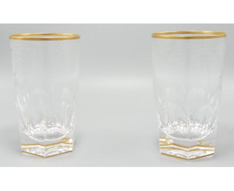 Buckingham Hand Cut Crystal Brandy Glasses - Set of 2