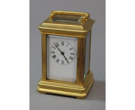 A miniature carriage clock
