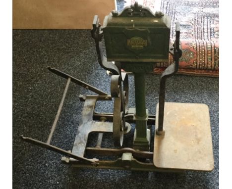 A set of vintage Todd's of Cambridge shop scales