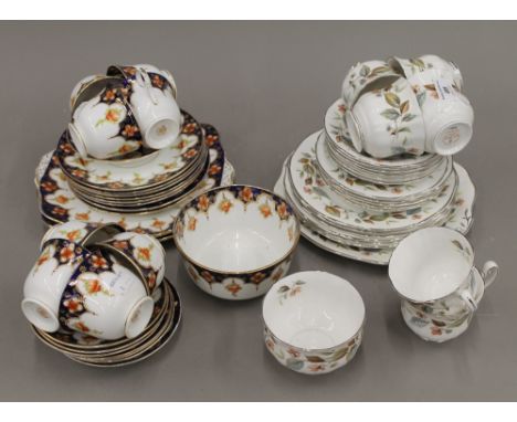 Two vintage tea sets