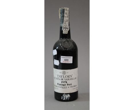 Taylor's Quinta De Vargellas Vintage Port 1978, single bottle