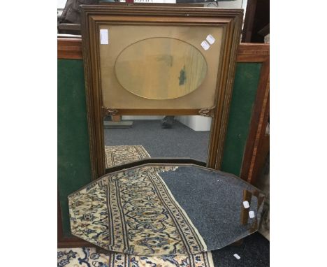 Two vintage mirrors