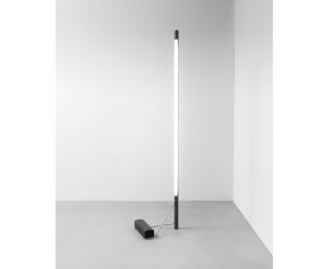 Gino SarfattiStandard lamp, model no. 1063, circa 1954Steel, painted steel, fluorescent lightbulb.217 x 35 x 46.5 cmManufactu