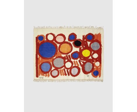 Alexander CalderTapestry, circa 1970Handwoven mohair.155 x 196 cm Handwoven by Royal Lesotho Tapestry Weavers, Kingdom of Les