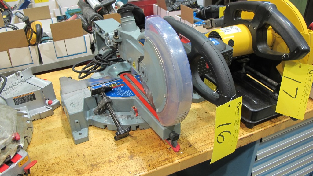 KING CANADA TRUCUT LASER GUIDE SYSTEM 10" COMPOUND MITRE SAW, MODEL