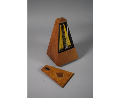 A Modern West German Clockwork Maelzel Metronome by Wittner 