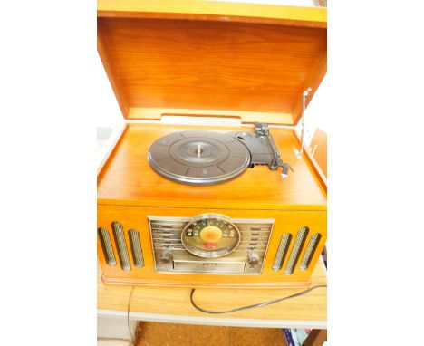 Modern multi function record player 