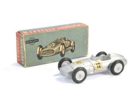 Mercury No. 55 Mercedes F1 Racing Car. Silver RN 12. Generally very good with only minor signs of wear in good to very good o