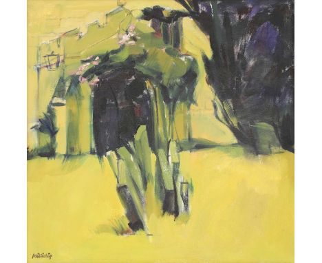 ▴ Paul Millichip (1929-2018)'Quainton Church Porch'signed 'Millichip' l.l., inscribed with title and dated '1978' on a label 