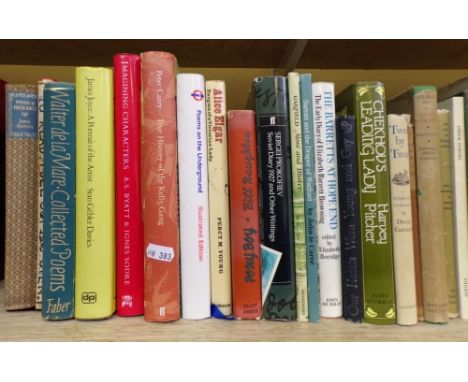 A collection of miscellaneous modern literature including some contemporary first editions (approx 30 volumes)