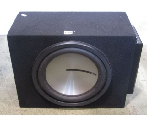 A Clarion Sub Woofer car based speaker/amp