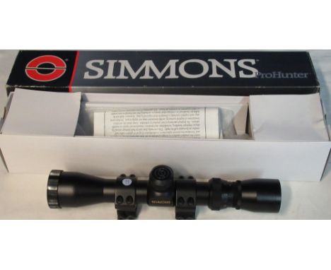 Simmons Prohunter HANDGUN scope model 822009. 2-6 x 32. In original box and packaging 