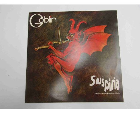 GOBLIN: 'Suspiria' soundtrack LP, first UK pressing, EMC 3222 (media and sleeve EX)