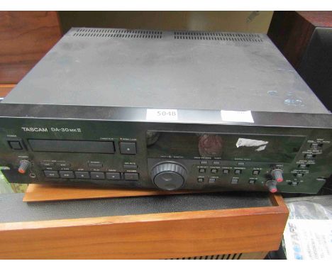 A Tascam DA-30 Mk II tape recorder