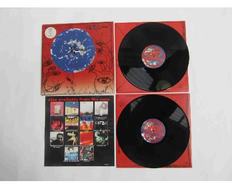 THE CURE: 'Wish' 2xLP, UK first pressing, Fiction Records fixh 20, with original printed inners and discography insert, hype 