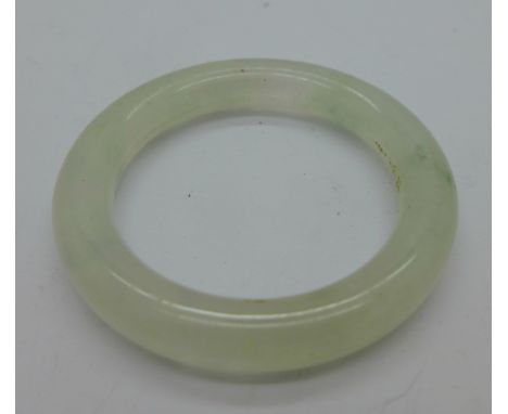 A jade baby's bangle