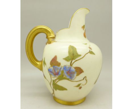 A Royal Worcester jug, 1094, BN, 12.5cm