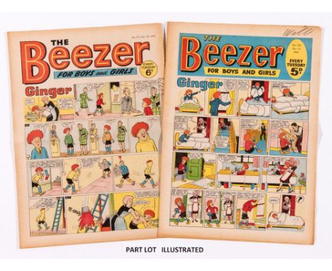 Beezer (1969-70). Starring Ginger, The Banana Bunch, Smiffy and Pop, Dick and Harry. 1969: 21 issues, 1970: 42 issues. Bright