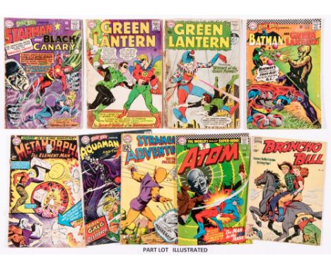 Green Lantern 1 (1960) Heavily taped spine and worn detached cover [fr], 40 cents copy [gd]. With Brave And The Bold (1965-74