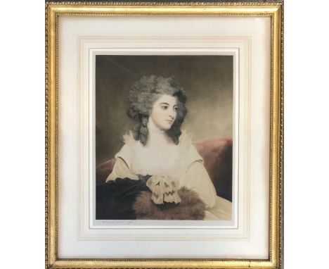 After John Hoppner, 'Portrait of Suzanna Edith, Lady Rowley', 40x33cm 