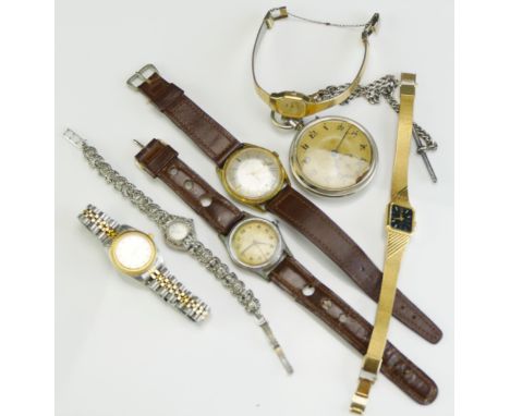 A SULTANA Incabloc Wristwatch (running), MEDANA gent's watch (running) ROTARY lady's watch (running) and others A/F