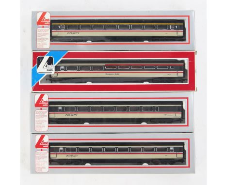 Lima HST Intercity Coaches OO Gauge Group of 4 including 1st, buffet and x2 2nd class coaches - excellent to near mint