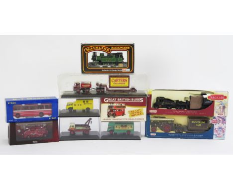 OO Scale Vehicles and Locomotive including Mainline 0-6-0T J72 Class Tank Loco LNER Livery, Oxford, Trackside, Atlas, Base To