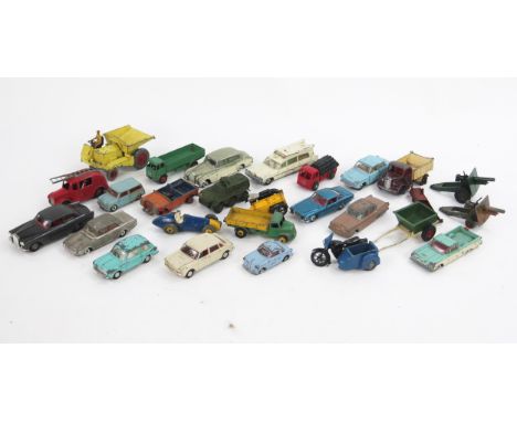 Collection of Playworn Dinky, Spot On, Budgie, Politoys, etc.