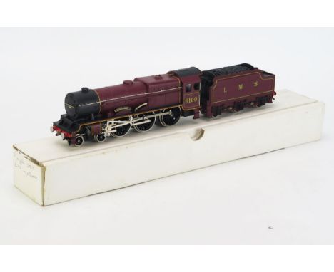 Wrenn W2260 4-6-0 LMS lined maroon Royal Scot Class OO Gauge Loco No. 6100 "Royal Scot" - near mint, a few glue marks from wh